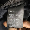Amiri MX1 Olympic Patches Black Denim Jeans Sz 36