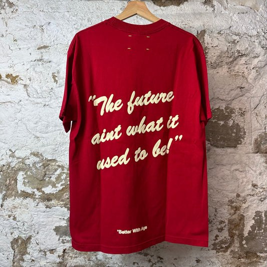 Better With Age Area 69 Red T-Shirt Sz L