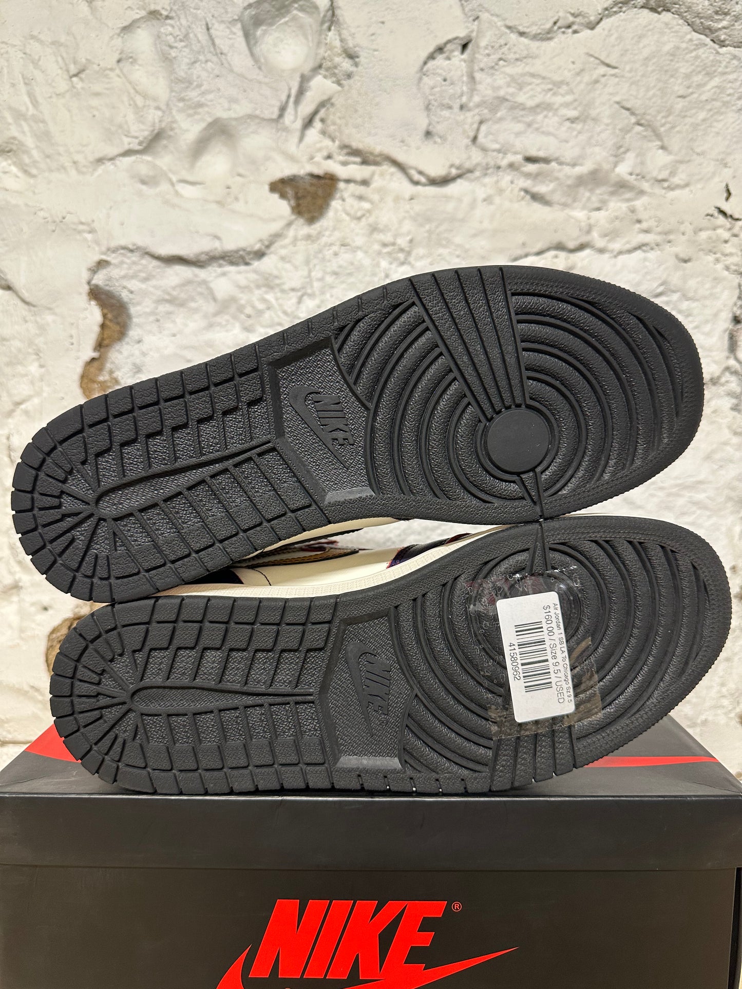 Air Jordan 1 SB High  LA To Chicago Sz 9.5