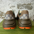 Gucci Basket Black Demetra Multicolor Sneaker Sz 12