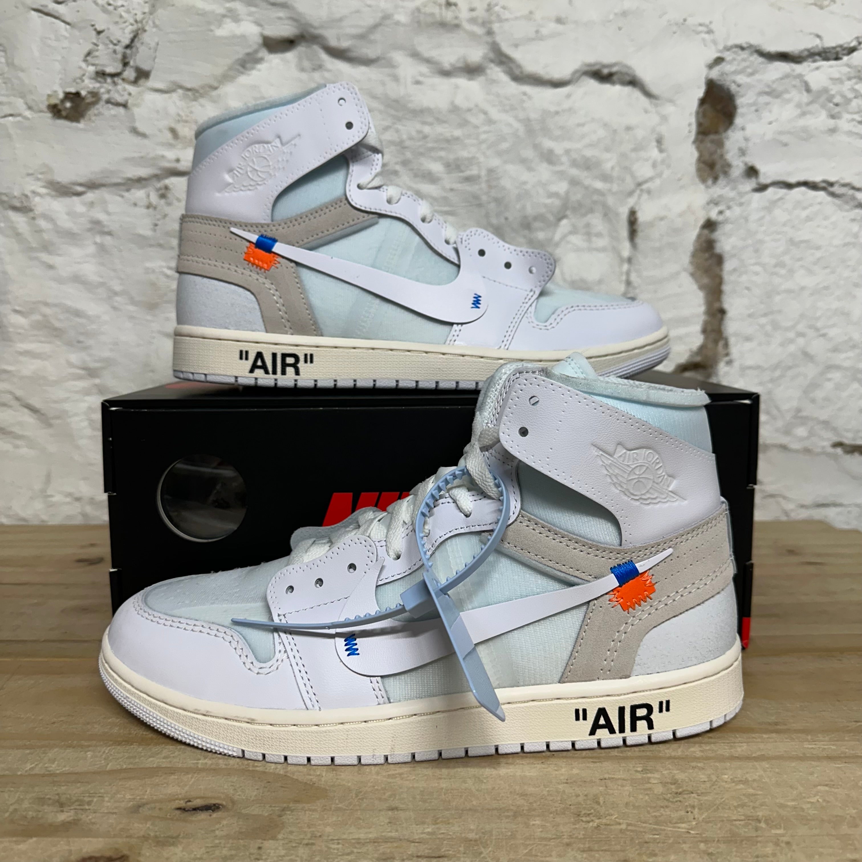 Air Jordan 1 High Virgil Abloh Archive Alaska Sz 10.5 DS