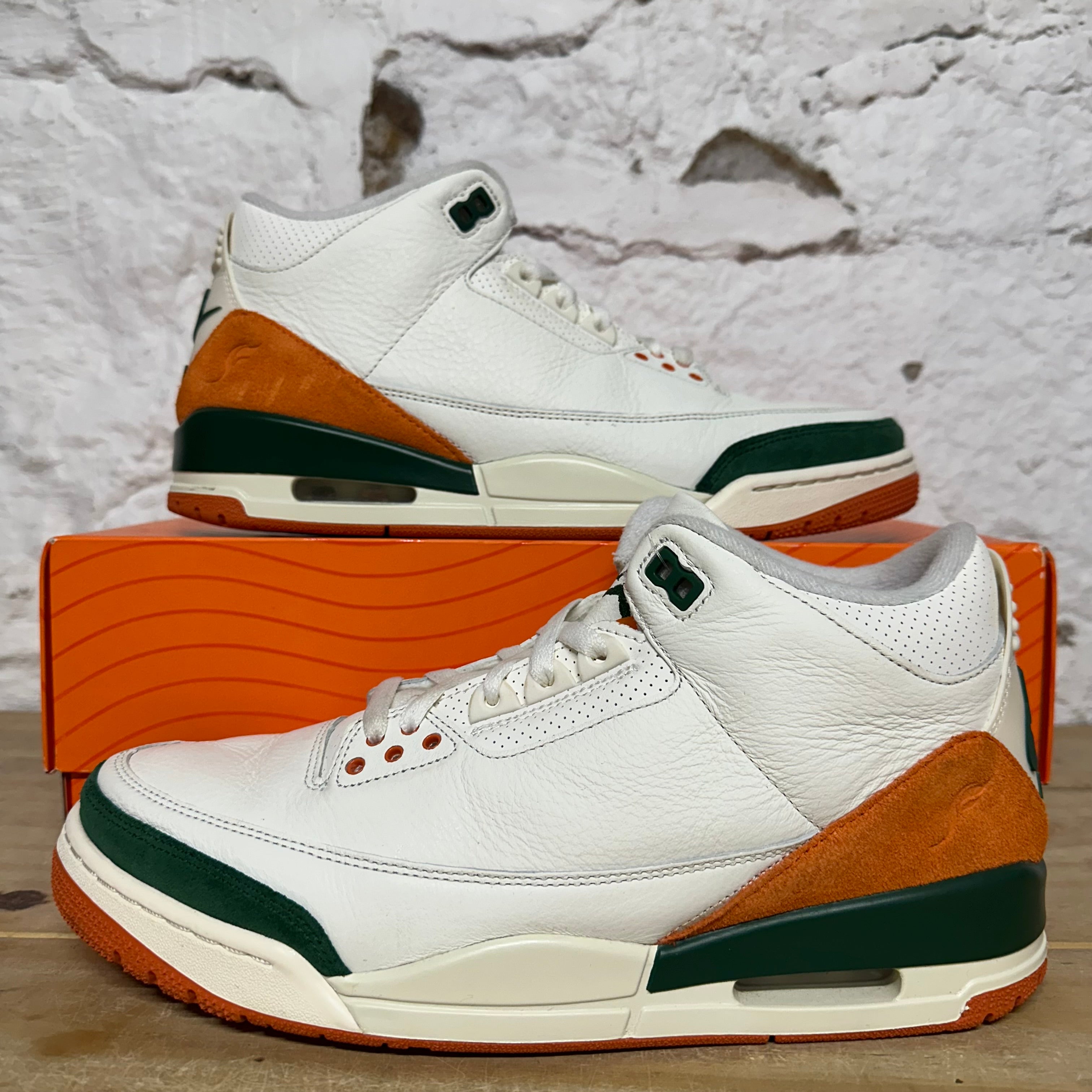 Air Jordan 3 Solefly Miami Sz 11