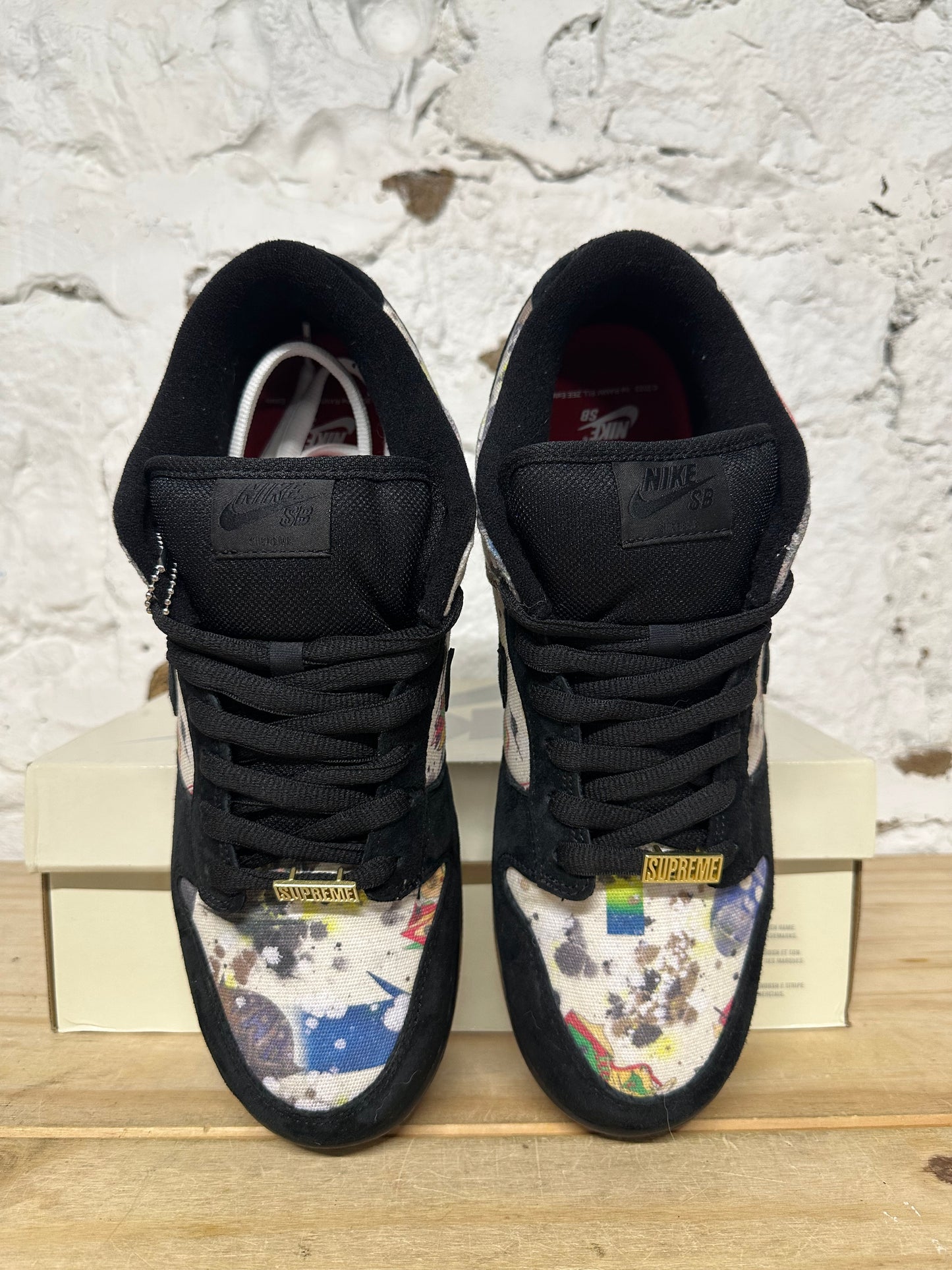 Nike SB Dunk Low Supreme Ramazallee Sz 13