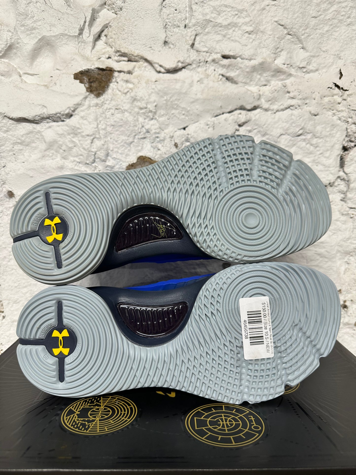 Under Armour Curry 4 Team Royal Sz 10.5 DS