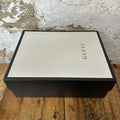 Gucci Rython Red Logo Cream Sneaker Sz 7