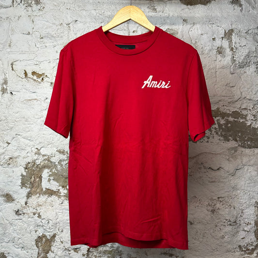 Amiri Arts District T-Shirt Red Sz S
