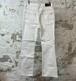 Amiri Plain White Flare Denim Jeans Sz 30