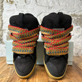 Lanvin Curb Multicolor Lace Black Sneaker Sz 10 (43)