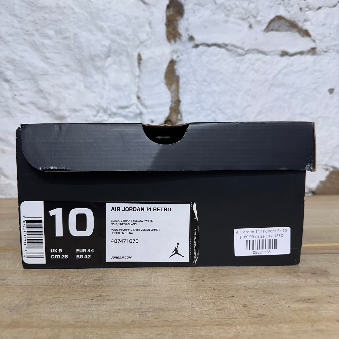 Air Jordan 14 Thunder Sz 10