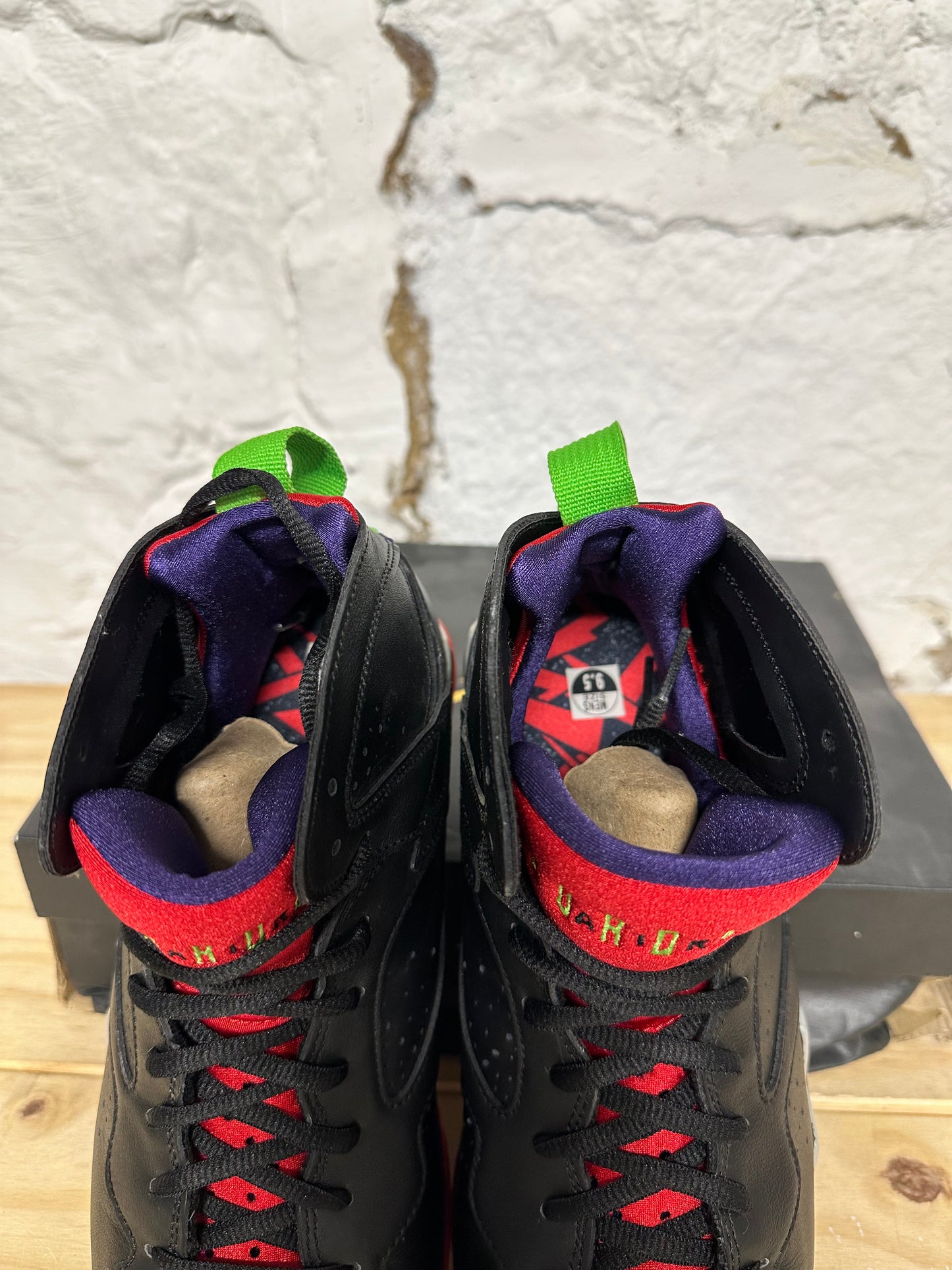 Air Jordan 7 Marvin Martian Sz 9.5