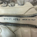 Rick Owens High Geobasket Jumbo Lace Milk Sneaker Sz 10.5 (43.5)