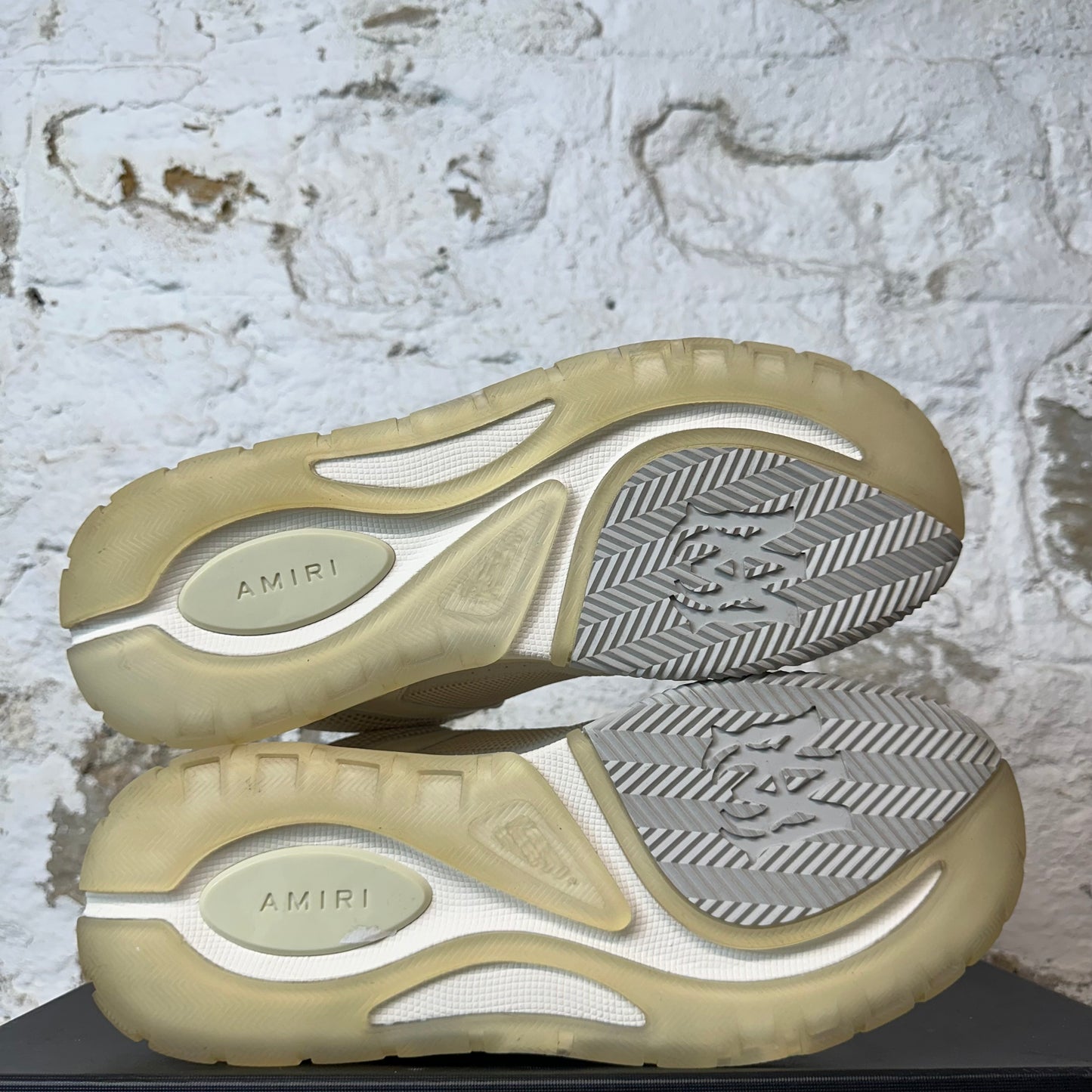 Amiri MA-1 Cream White Sneaker Sz 12 (45)