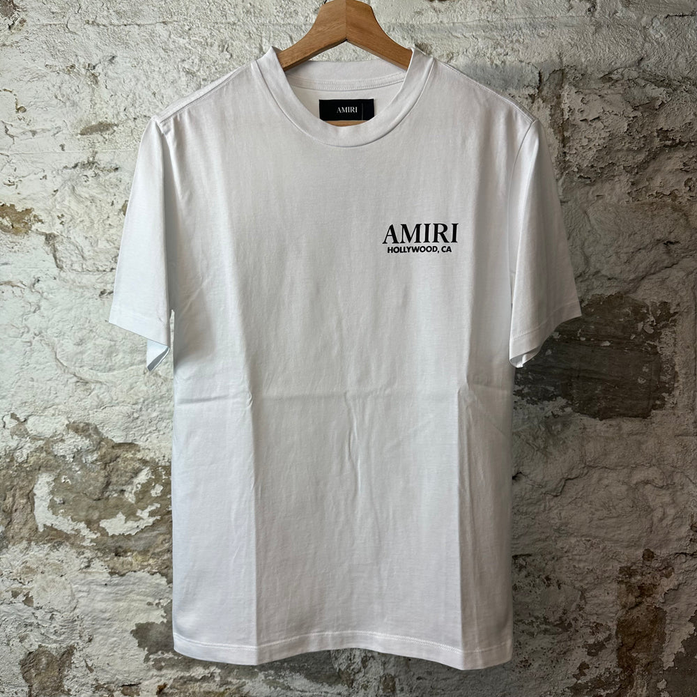 Amiri Hollywood Bones White T-Shirt Sz XS