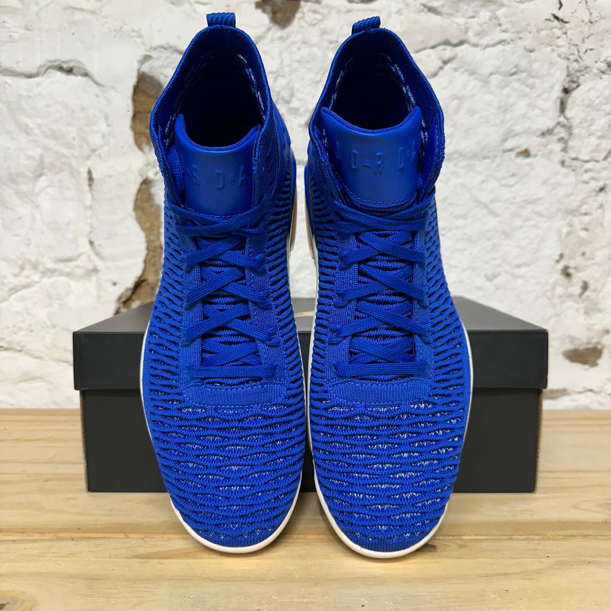Jordan Flyknit Elevation 23 Game Royal Sz 10.5 DS