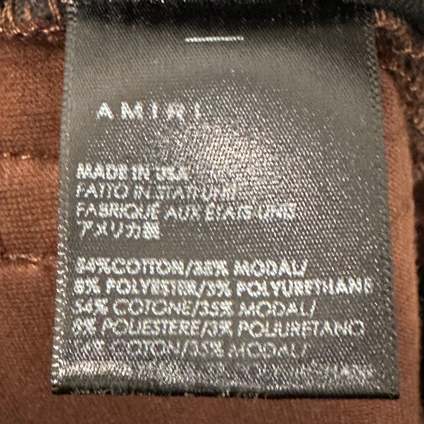 Amiri Plain Brown Velour Jeans Sz 29