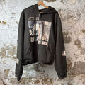 Birth Of Royal Child Flashlight Brown Zip Up Hoodie Sz XL