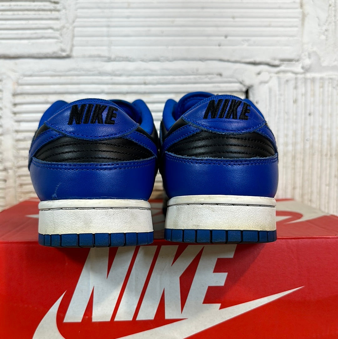 Nike Dunk Low Black Hyper Cobalt Sz 10