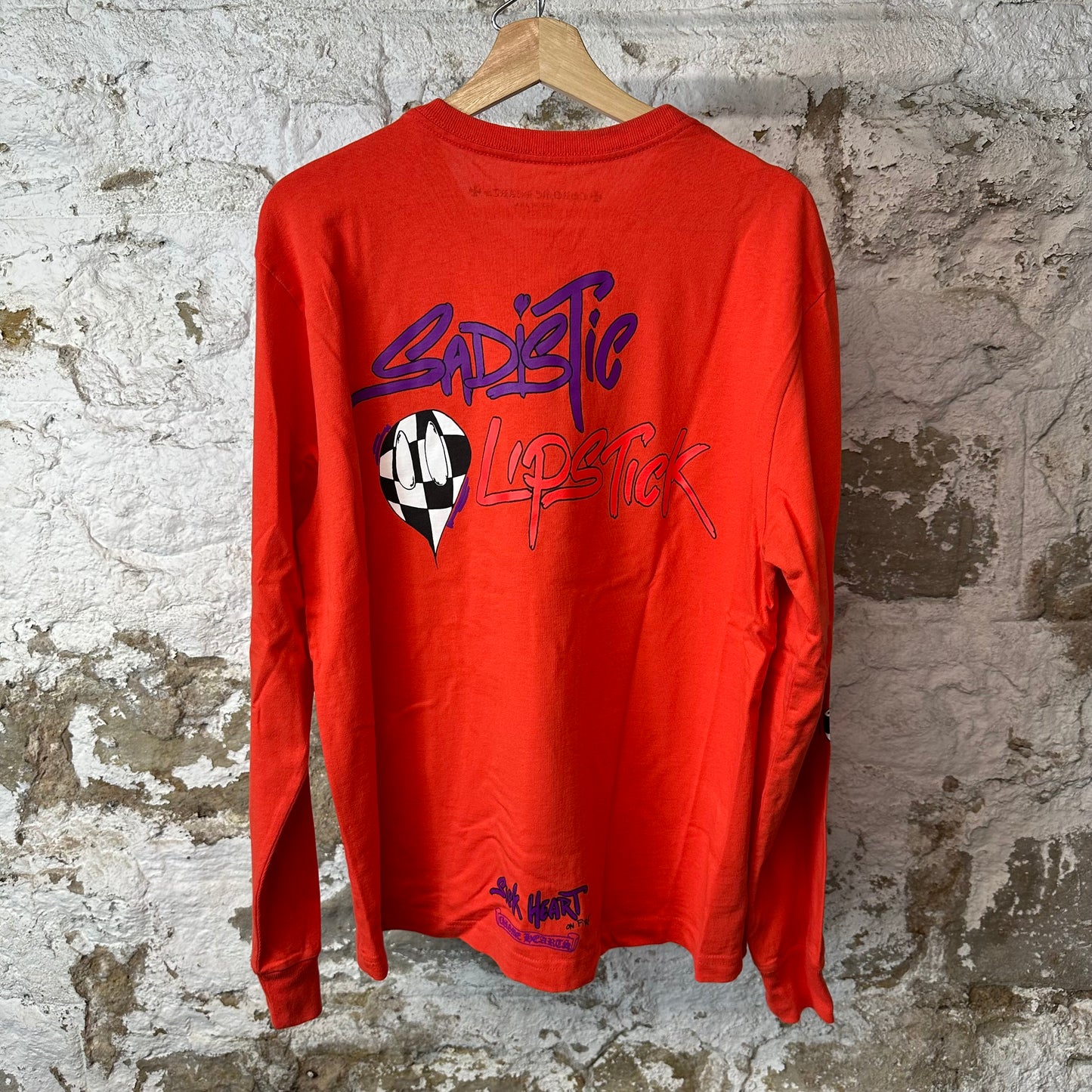 Chrome Hearts Matty Boy Spark Red Long Sleeve Sz L