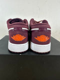 Air Jordan 1 Low Night Maroon Sz 7Y