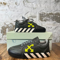 Off-White Green Leather Vulc Sneaker Sz 4 (35)