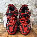 Balenciaga Track Runner Black Red Grey Sneaker Sz 8 (41)
