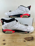 Air Jordan 6 Low White Infrared Sz 12