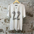 Amiri 22 Logo Skater T-shirt White Sz L