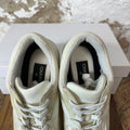 Chanel Cream CC Beige White Sneaker Sz 8 (41)