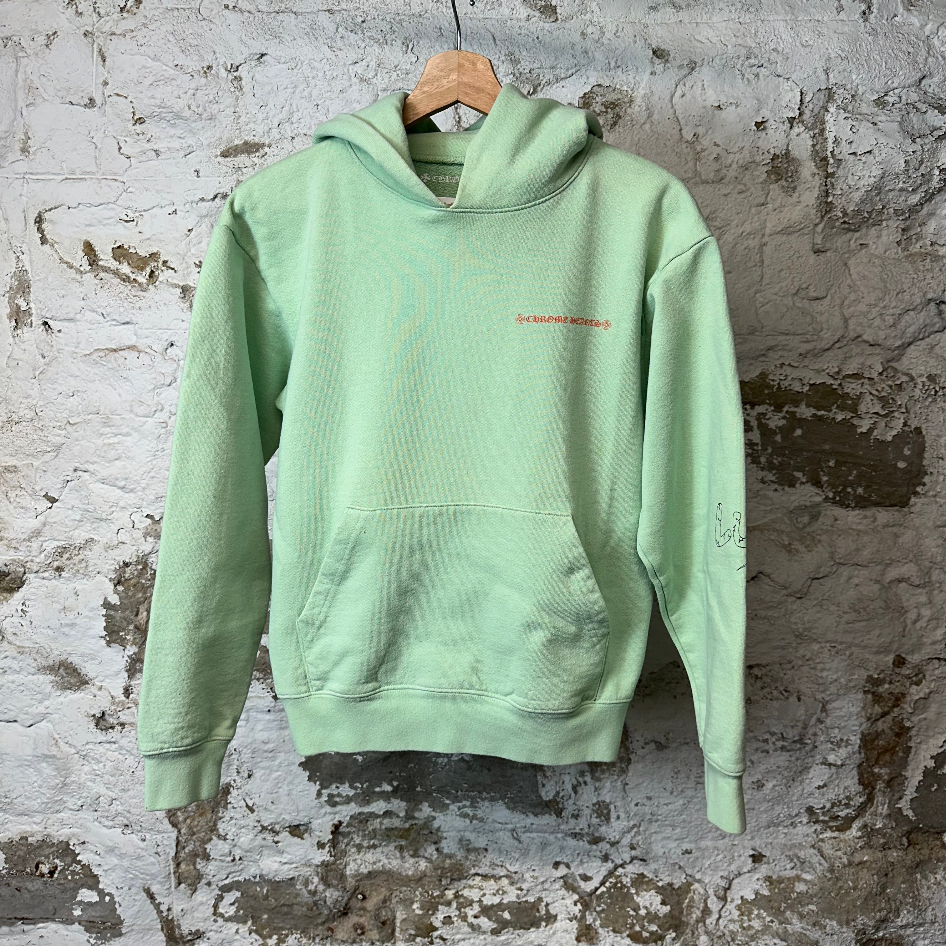 Chrome Hearts Matty Boy Lust Hoodie Green Sz S