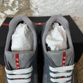 Prada Americas Cup Grey Rubber Sneaker Sz 11 (44) DS