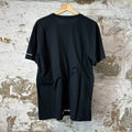 Chrome Hearts White Neck Spell Black T-Shirt Sz L