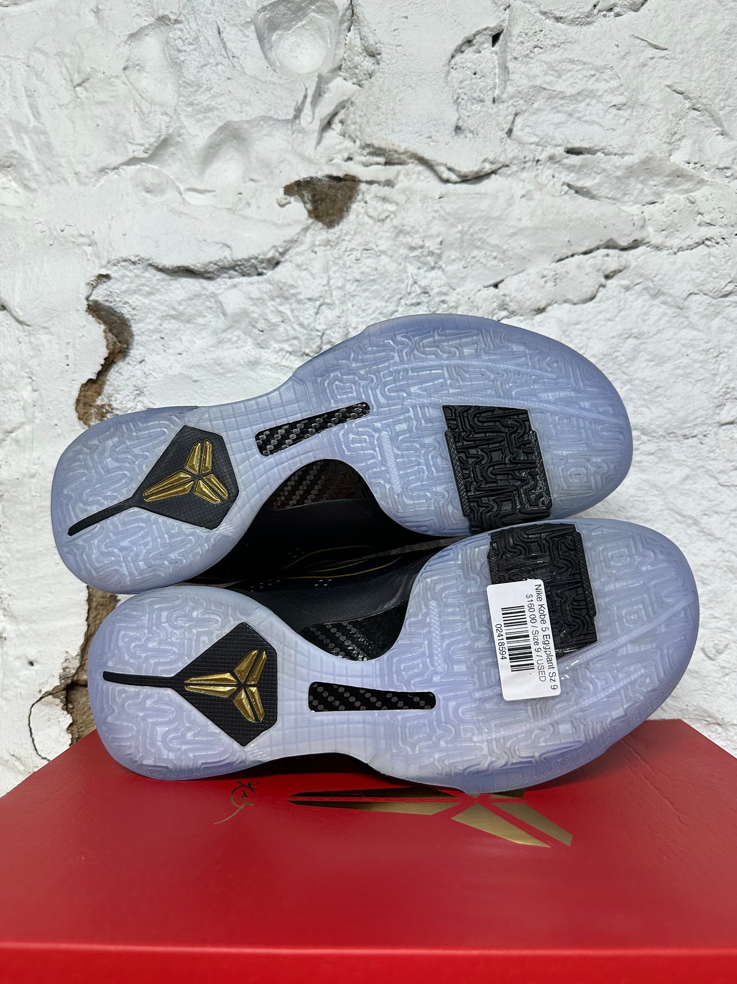 Nike Kobe 5 Eggplant Sz 9