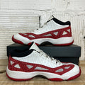 Air Jordan 11 Low IE White Gym Red Sz 6.5Y