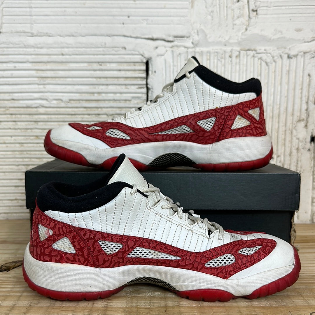 Air Jordan 11 Low IE White Gym Red Sz 6.5Y
