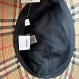 Burberry Brown Tan Plaid Bucket Hat Sz Large