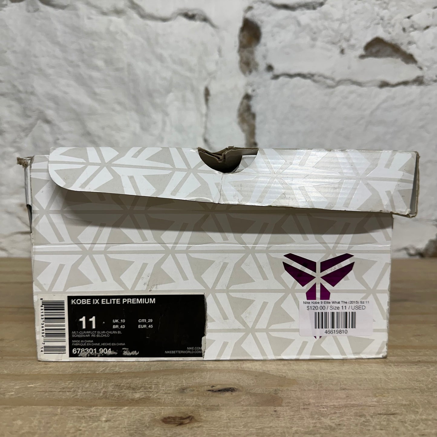 Nike Kobe 9 Elite What The (2015) Sz 11