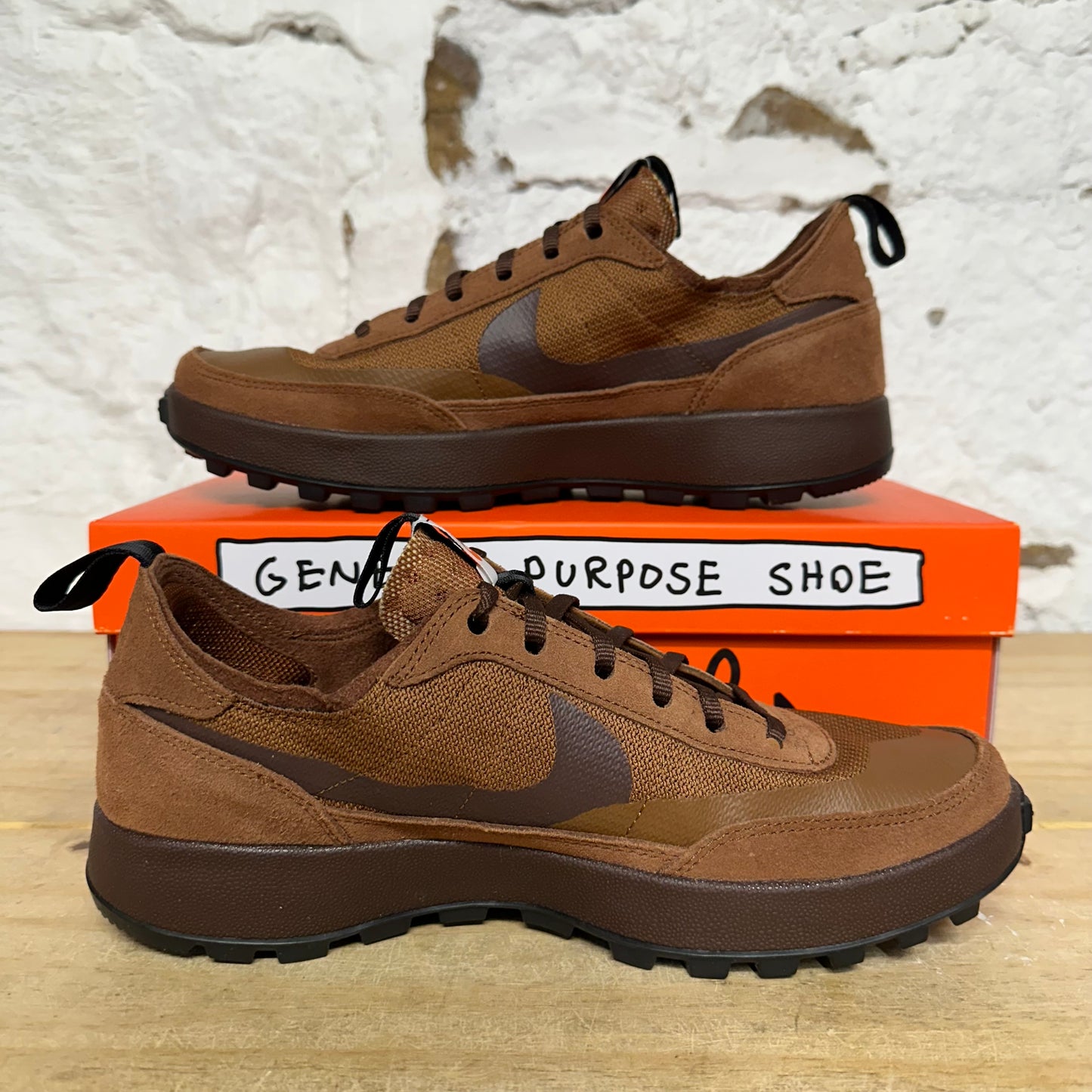 Nike GPS Tom Sachs Field Brown Sz 10 (11.5W)