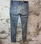 Amiri Plain Blue Denim Jeans Sz 34