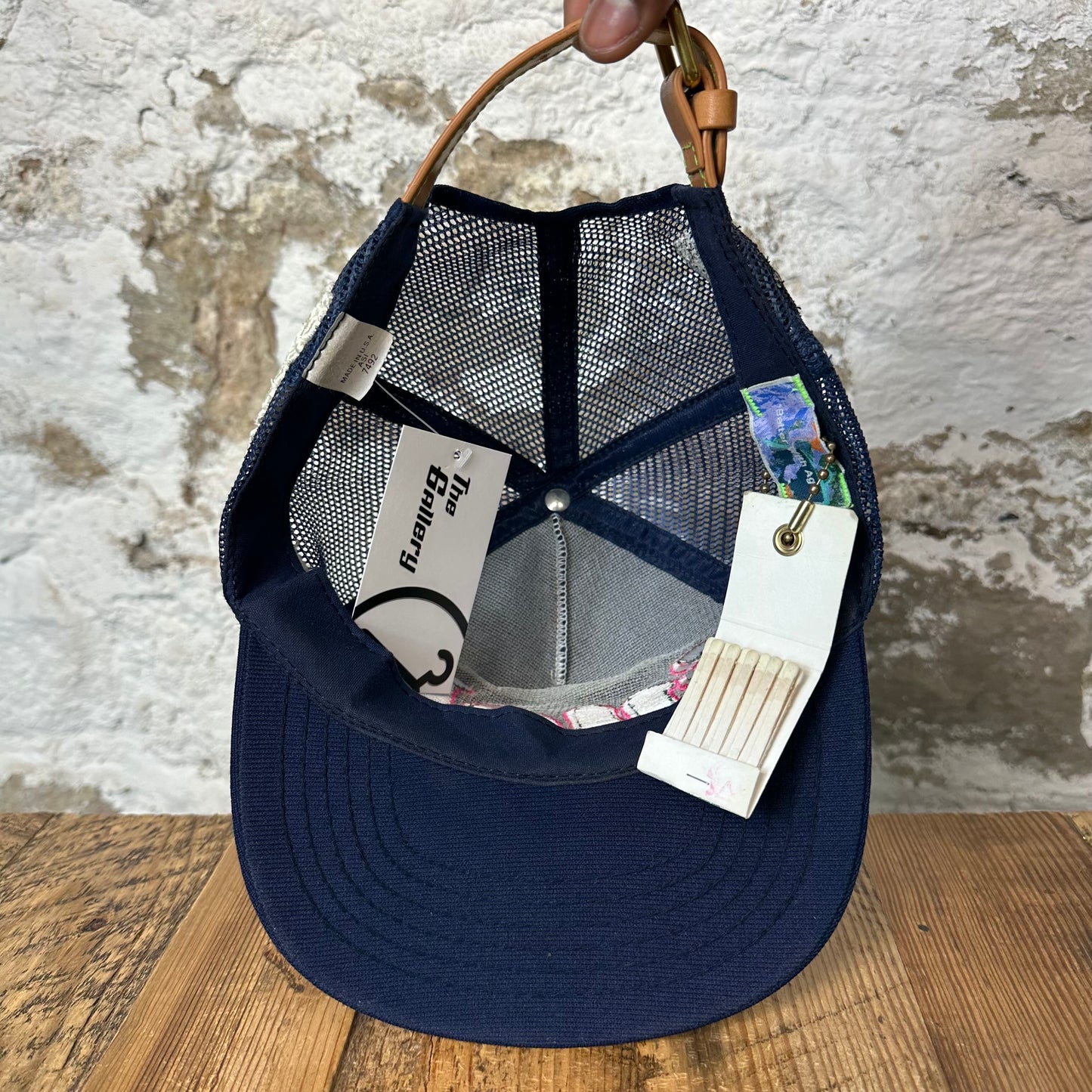 Better With Age Embroidered Navy Trucker Hat
