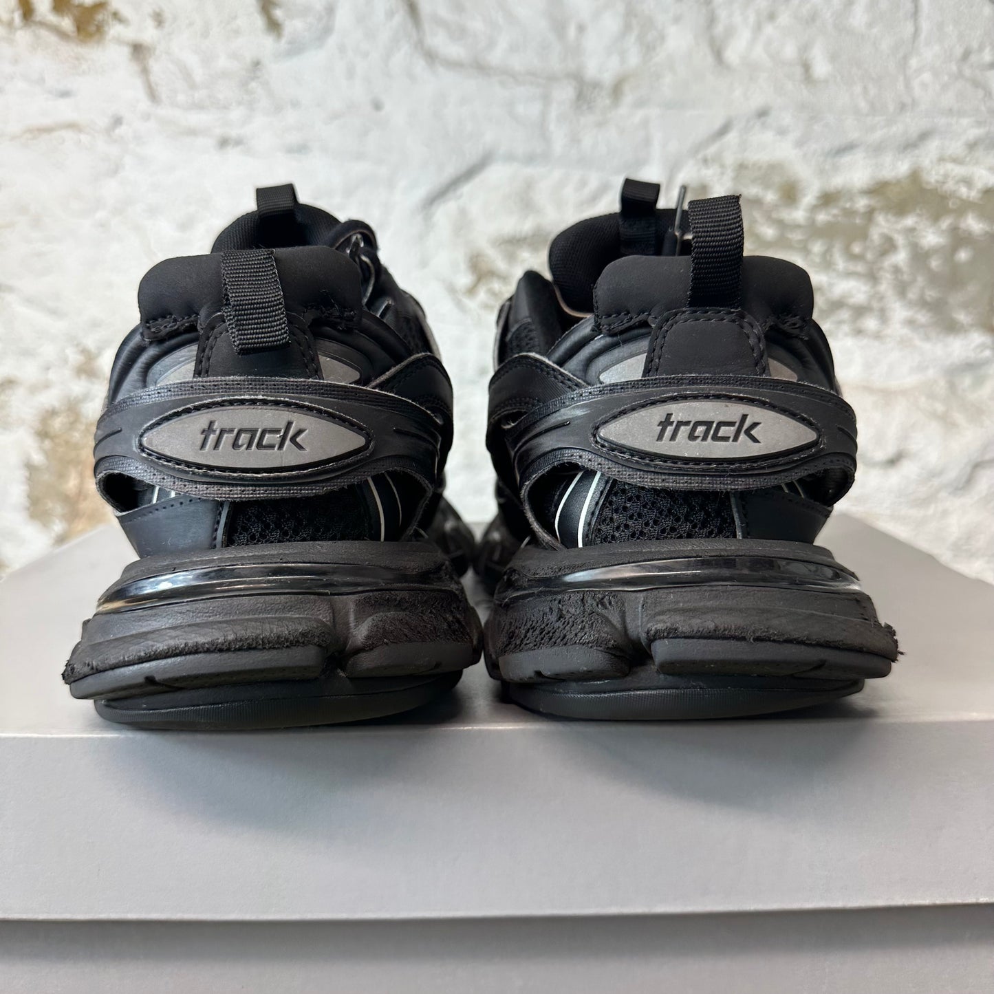 Balenciaga Track Runner Triple Black Sneaker Sz 7 (40)