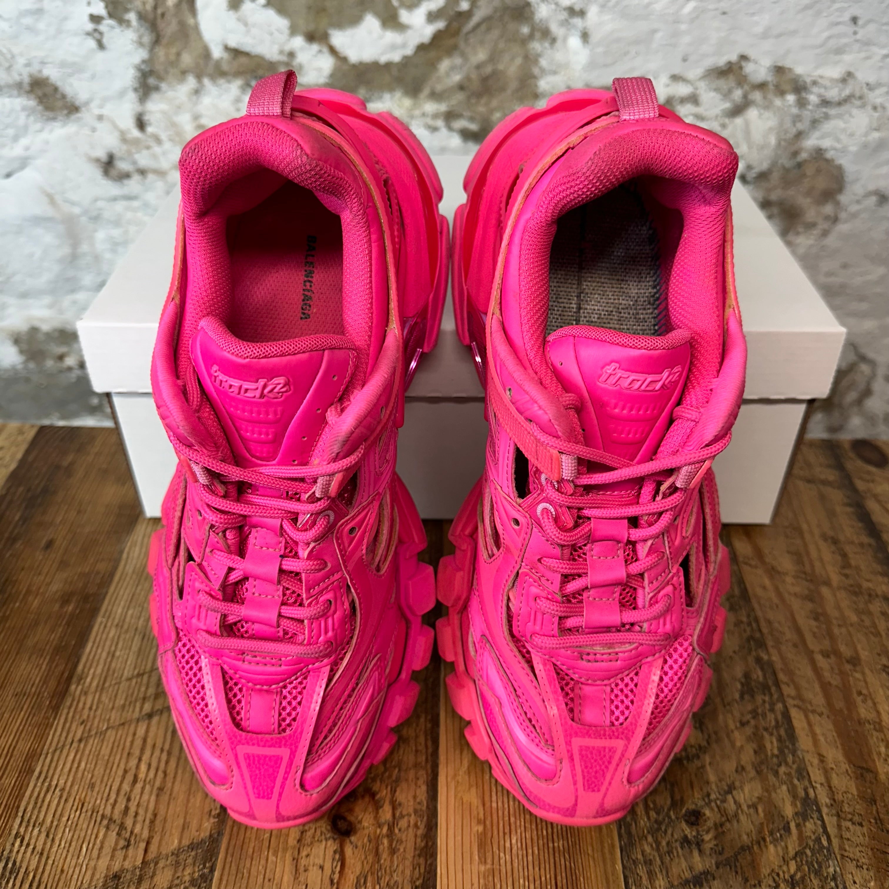 Balenciaga Track 2 Hot Pink Sz 6.5 (39) – The Gallery Online