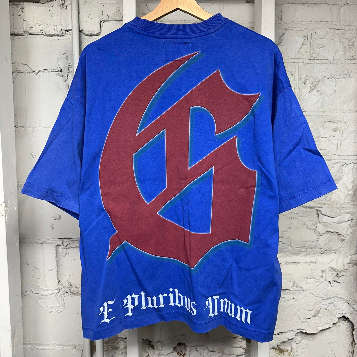 Godspeed Checkmate Blue T-Shirt Sz S