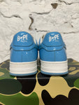 A Bathing Ape Bape Sta Low Baby Blue Patent Sz 11