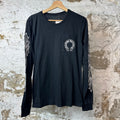 Chrome Hearts Horseshoe L/s Black Sz S