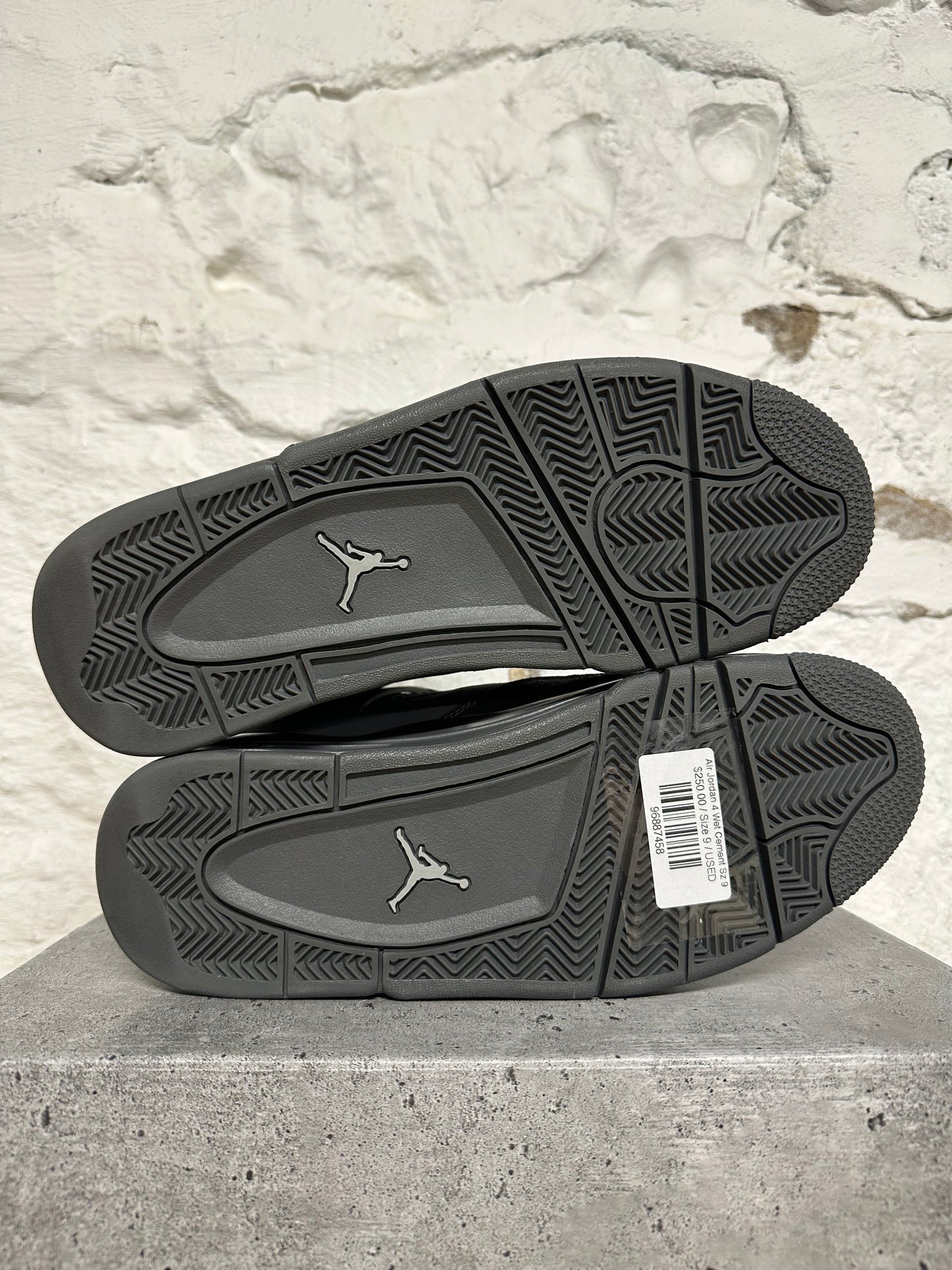 Air Jordan 4 Paris Olympics Wet Cement Sz 9