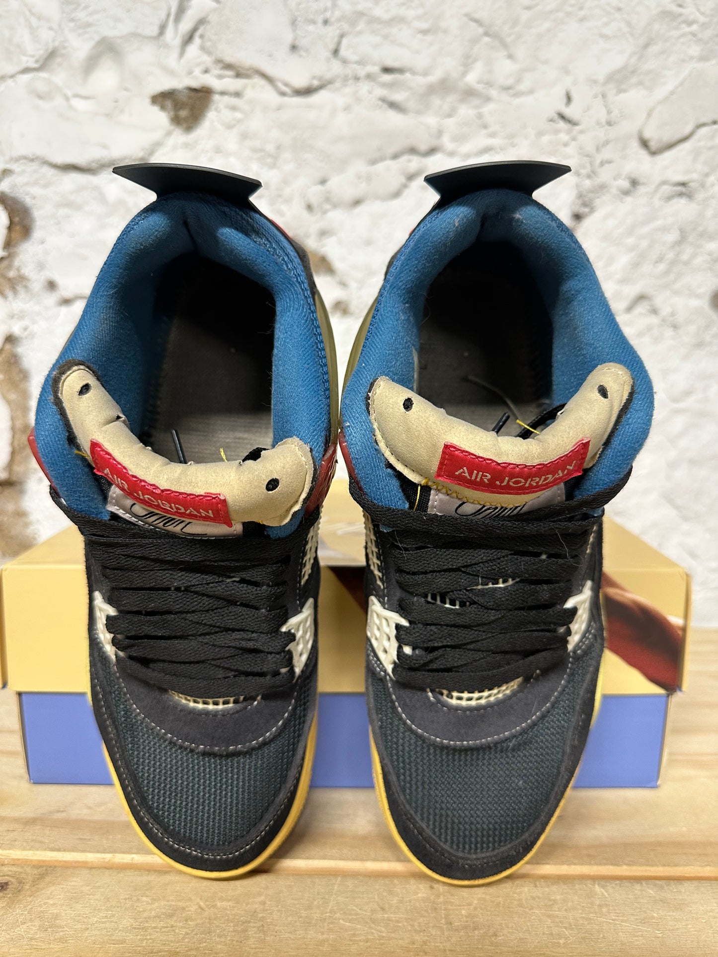 Air Jordan 4 Union Off Noir Sz 9