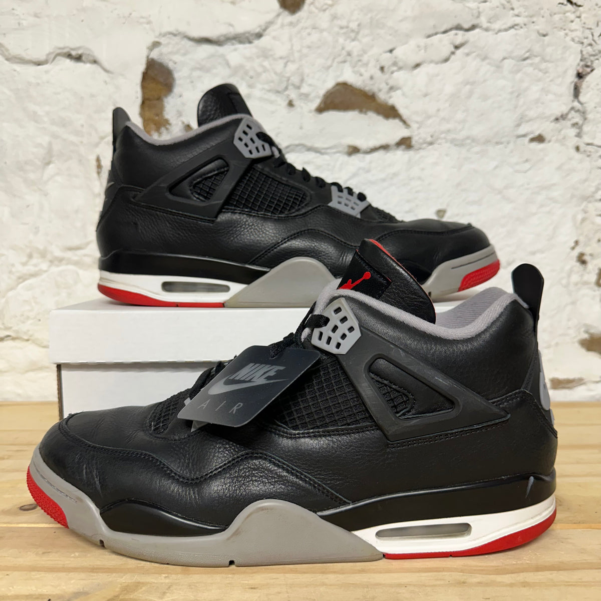 Air Jordan 4 Bred Reimagined Sz 14