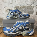 Balenciaga Runner Blue White Grey Worn Out Sneaker Sz 12 (45)