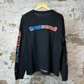 Chrome Hearts USA Scroll L/s Black Sz L