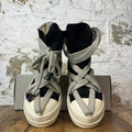 Rick Owens DRKSHDW Hexa Lace Black Milk Sneaker Sz 6.5 (39)